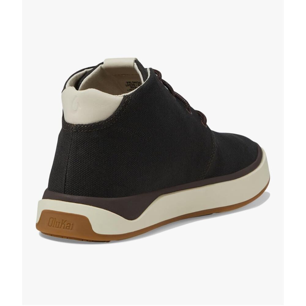 OLUKAI Men's Papaku Chukka Boots, color Dark Wood, Size 10.5 - Picture 4 of 14